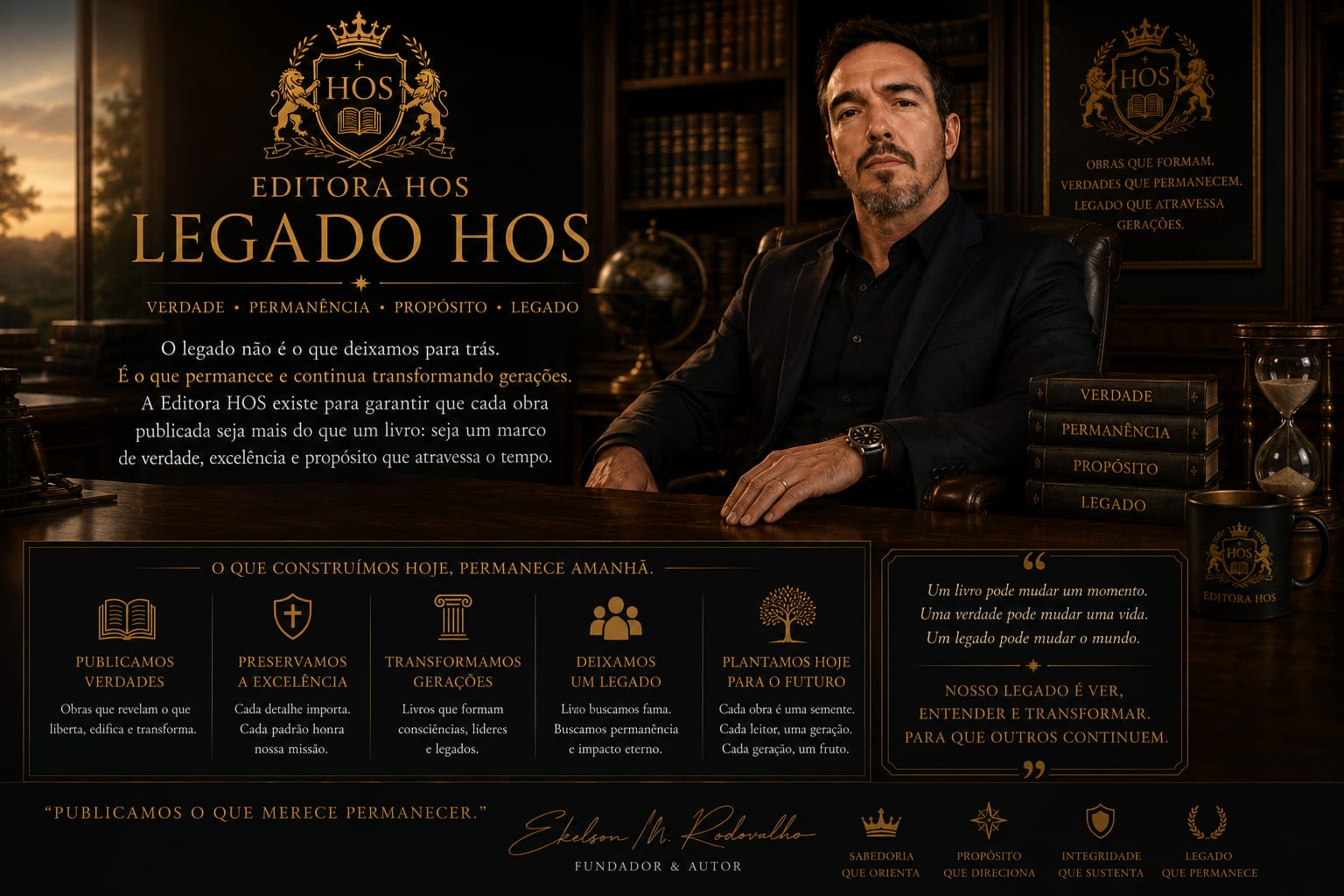 Ekelson Martins Rodovalho — Fundador e Autor